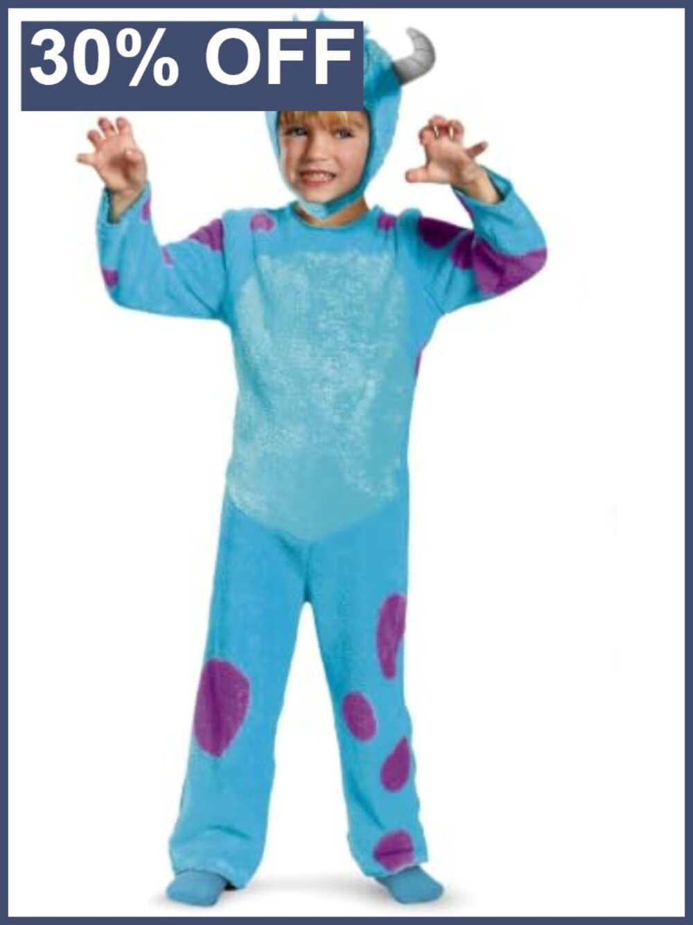 Toddler Monsters University Sulley Classic Costume Role Play
